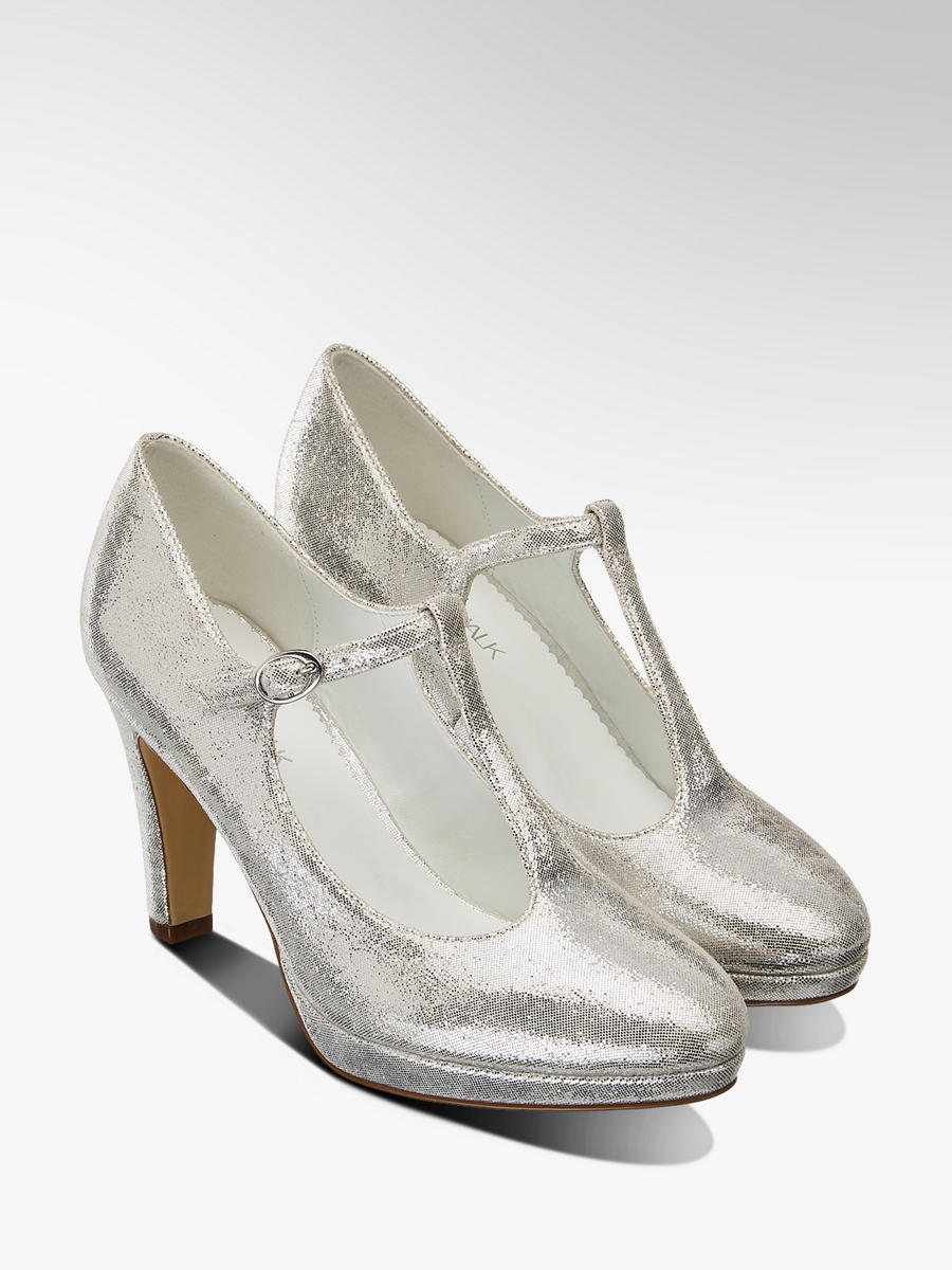 Spangen Pumps von Catwalk in rot DEICHMANN Spangen Pumps von Catwalk in rot DEICHMANN